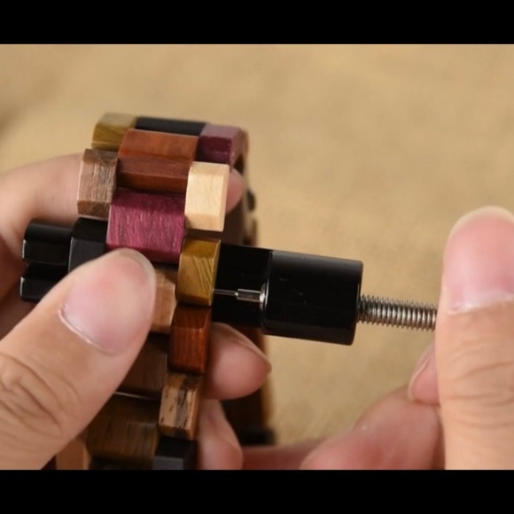 Mens Luxury Natural Colorful Wooden Watch (BRAND NEW) - Picture 5 of 8